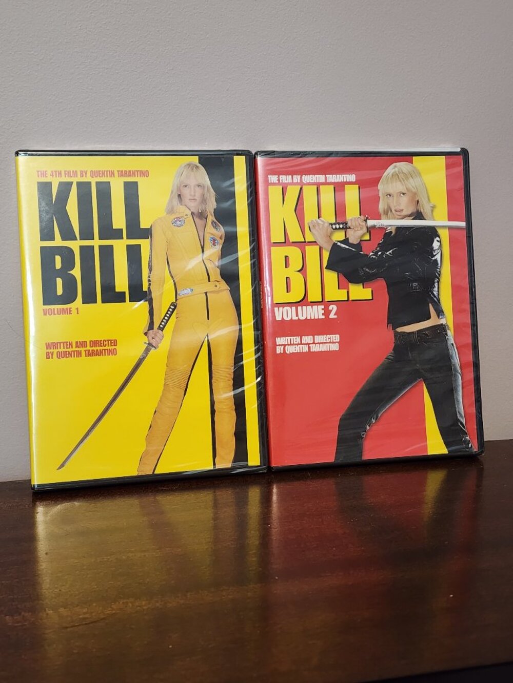 Kill Bill Volume 1 & 2 Brand New DVD Set